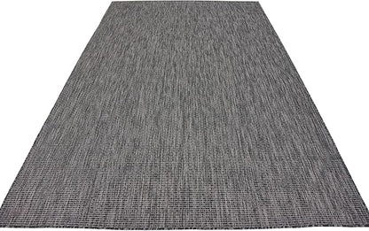 Unique Loom Collection Casual Transitional Solid Heathered Indoor/Outdoor - Image 5