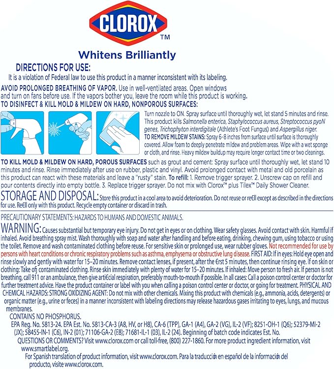 Clorox Plus Tilex Mold and Mildew Remover - Image 8