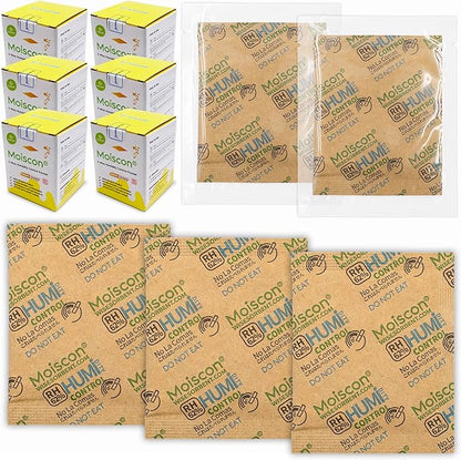 90 Pack 62% RH 8 Gram Two-Way Humidity Control Packs by Wisesorb