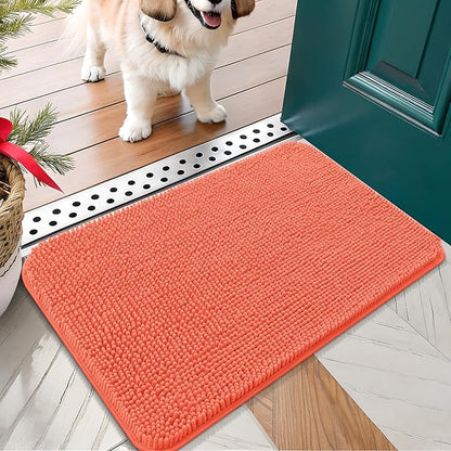 OLANLY Dog Door Mat for Muddy Paws 30x17, Absorbs Moisture and Dirt, Absorbent by OLANLY