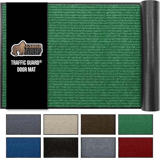 GORILLA GRIP Waterproof Traffic Guard Door Mat, Heavy Duty Entryway Mats by GorillaGrip