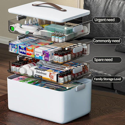 CTIME 4-Tier XL Medicine Organizer - Image 2