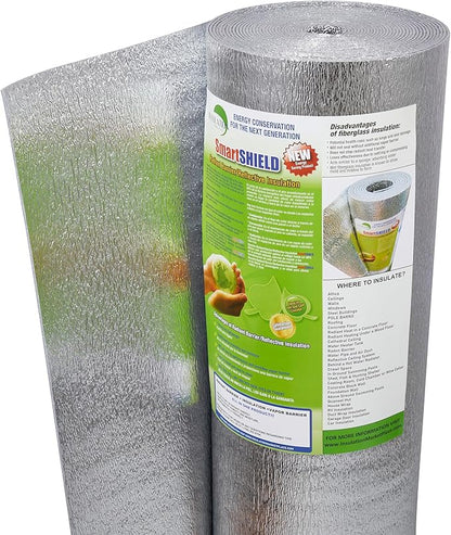 INSULATION MARKETPLACE SmartSHIELD -3mm 48 Inchx50Ft Reflective Insulation roll by INSULATIONMARKETPLACE
