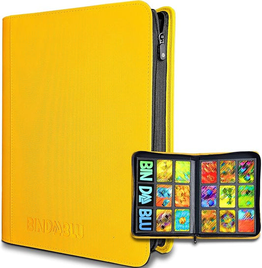 9 Pocket Trading Card Zip Binder by Bindablu