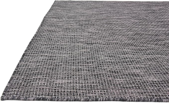 Unique Loom Collection Casual Transitional Solid Heathered Indoor/Outdoor - Image 8