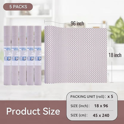 FIFTY FEET 18"x96" Non-Adhesive Shelf Liner - Image 5