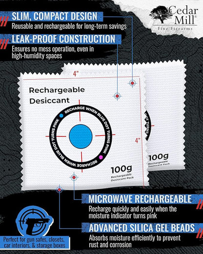 Rechargeable Desiccant Pack – Reusable Moisture Absorber - Image 4