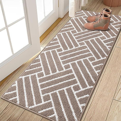 OLANLY Runner Indoor Door Mat, 47x23 Inch, Dirt Resistant and Absorbent by OLANLY