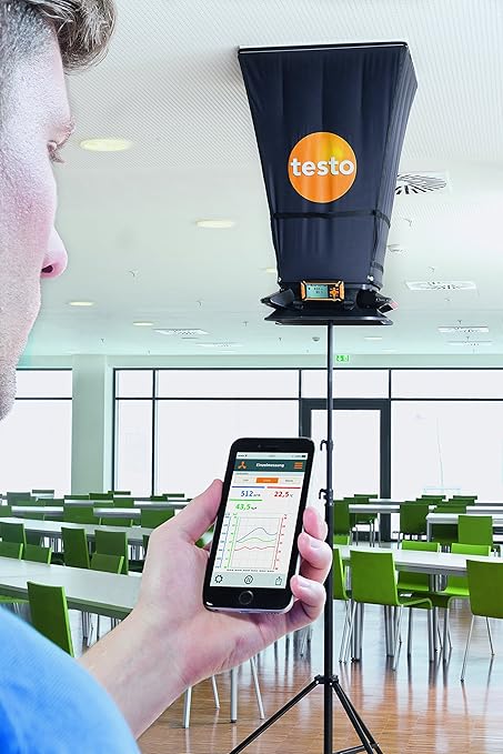 Testo 420 Flow Hood – Airflow Meter HVAC - Image 4