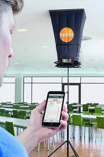 Testo 420 Flow Hood – Airflow Meter HVAC - Image 4