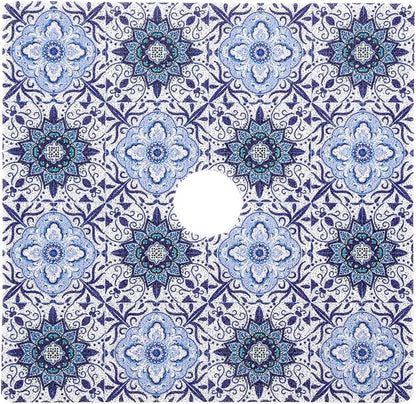 HOMBYS Square Shower Mat Non Slip 27x27 in, Shower Mat - Image 5