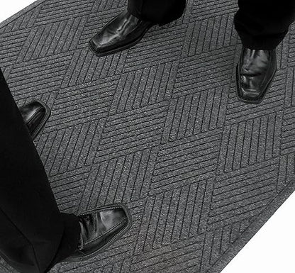 Guardian EcoGuard Diamond w/Single Fan Indoor Wiper Floor Mat, Recycled Plactic - Image 13