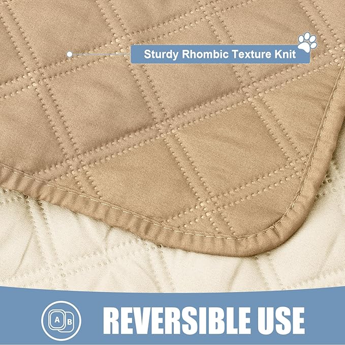 Smiry Waterproof Dog Bed Cover Pet Blanket, Soft Washable Dog Blanket - Image 4