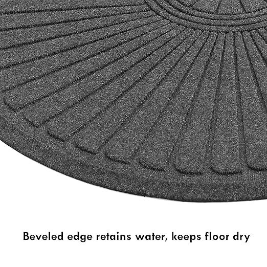 Guardian EcoGuard Diamond w/Double Fan Indoor Wiper Floor Mat, Recycled Plactic - Image 6