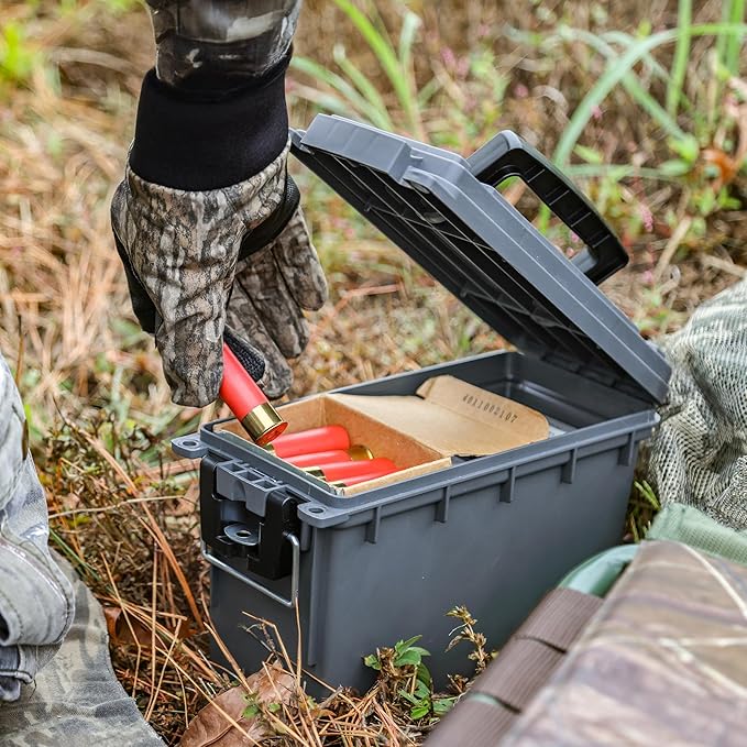 Sheffield 12759 4-Pack Ammo Storage Box, Stackable .30 Cal Field Boxes - Image 8