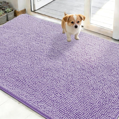 OLANLY Dog Door Mat for Muddy Paws 48x30, Absorbs Moisture and Dirt, Absorbent by OLANLY