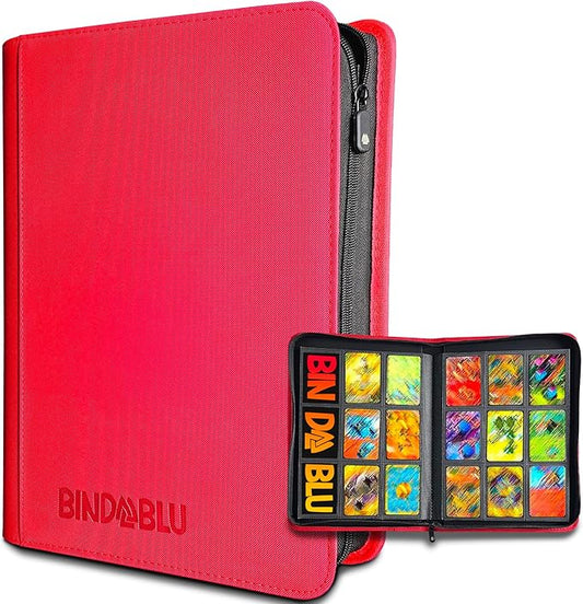 9 Pocket Trading Card Zip Binder by Bindablu