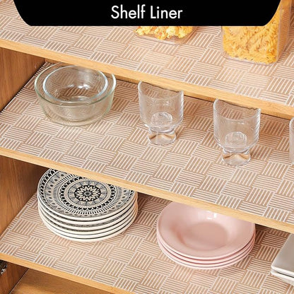Cooyes Shelf and Drawer Liner for Kitchen Cabinets – Non-Adhesive, Waterproof - Image 3