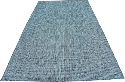 Unique Loom Collection Casual Transitional Solid Heathered Indoor/Outdoor - Image 6