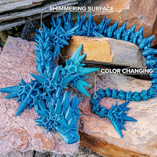 Polymaker Panchroma Blue Color Changing PLA, Glitter Starlight Neptune 3D - Image 4