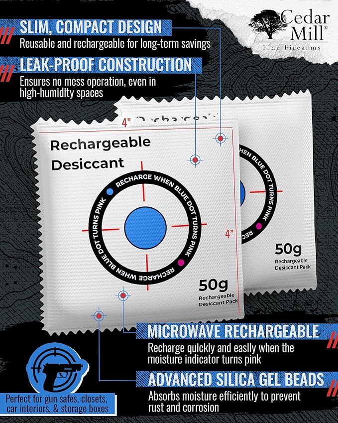 Rechargeable Desiccant Pack – Reusable Moisture Absorber - Image 3