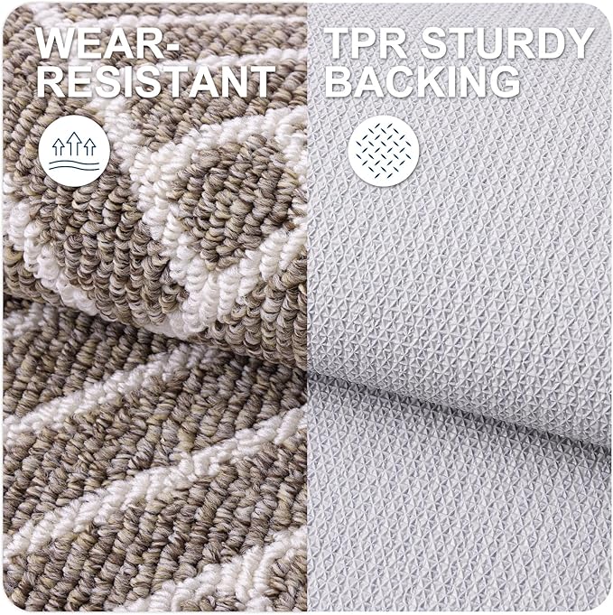 OLANLY Large Indoor Door Mat, 59x35 Inch, Dirt Resistant and Absorbent - Image 3
