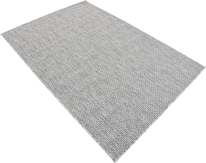 Unique Loom Collection Casual Transitional Solid Heathered Indoor/Outdoor - Image 4