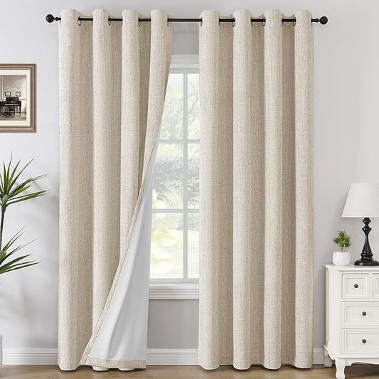 H.VERSAILTEX Premium Chenille Blackout Curtains by HVERSAILTEX