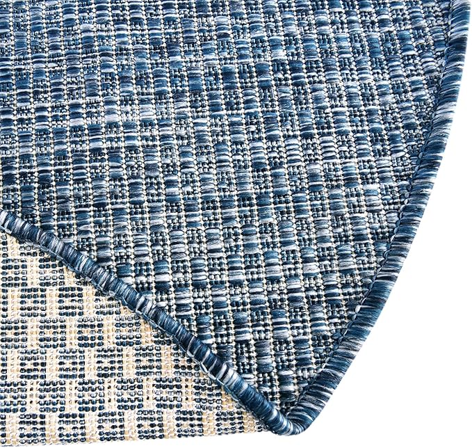 Unique Loom Outdoor Solid Collection Area Rug - Image 7