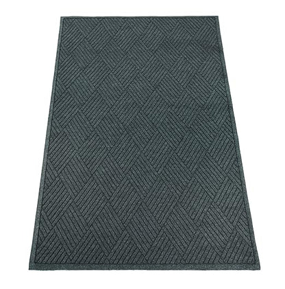 Guardian EcoGuard Diamond Indoor Wiper Floor Mat, Recycled Plactic and Rubber by GuardianFloorProtection