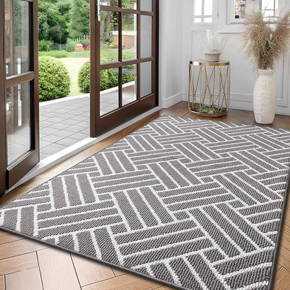 OLANLY Large Indoor Door Mat, 71x47 Inch, Dirt Resistant and Absorbent by OLANLY