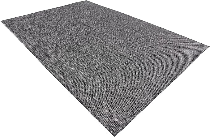 Unique Loom Collection Casual Transitional Solid Heathered Indoor/Outdoor - Image 5