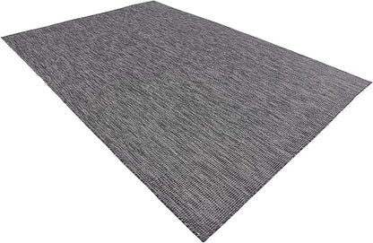 Unique Loom Collection Casual Transitional Solid Heathered Indoor/Outdoor - Image 5