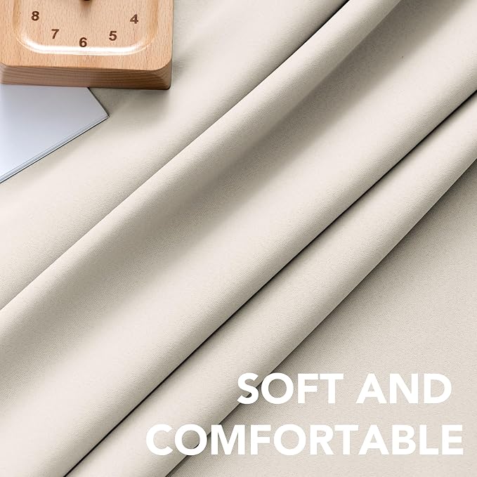 H.VERSAILTEX Light Reducing Curtains Thermal Insulated Window Treatment Panels - Image 5
