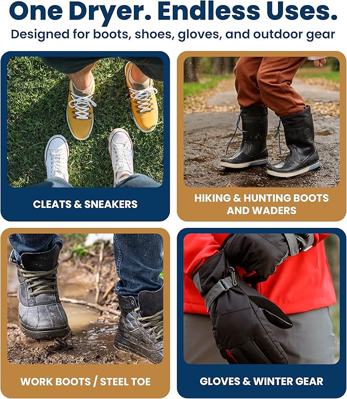 Everlasting Comfort Boot Dryer for Work Boots – Easy-to-Use, Silent & - Image 6