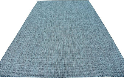 Unique Loom Collection Casual Transitional Solid Heathered Indoor/Outdoor - Image 5
