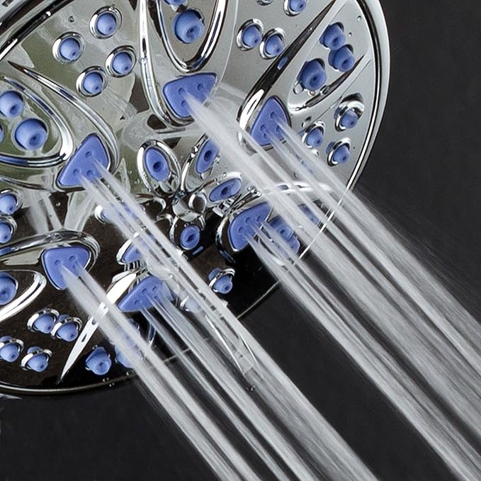 AquaDance Antimicrobial – Anti-Clog High-Pressure 6-Setting Shower Head - Image 6