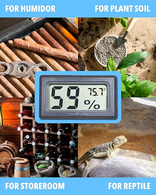 Hygrometer, Humidity Meter, Hydrometer, Room Thermometer Indoor, Humidity Sensor - Image 4