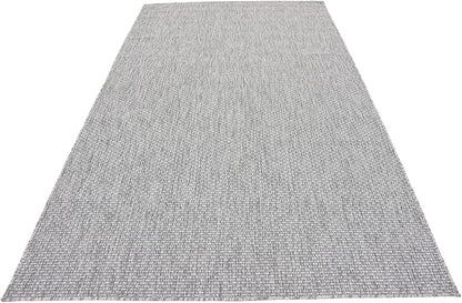 Unique Loom Collection Casual Transitional Solid Heathered Indoor/Outdoor - Image 5