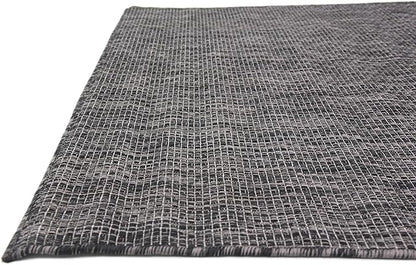 Unique Loom Collection Casual Transitional Solid Heathered Indoor/Outdoor - Image 7