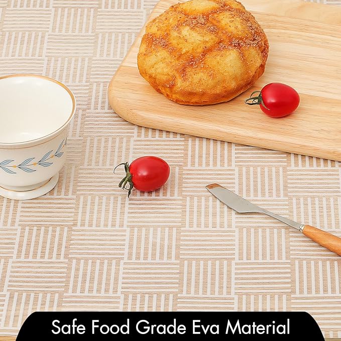Cooyes Shelf and Drawer Liner for Kitchen Cabinets – Non-Adhesive, Waterproof - Image 6