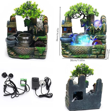 Tabletop Waterfall Fountain Humidifier - Image 5