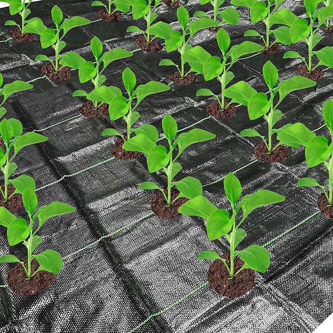 codree 26 x 6.5 Ft Garden Weed Barrier Landscape Fabric by codree