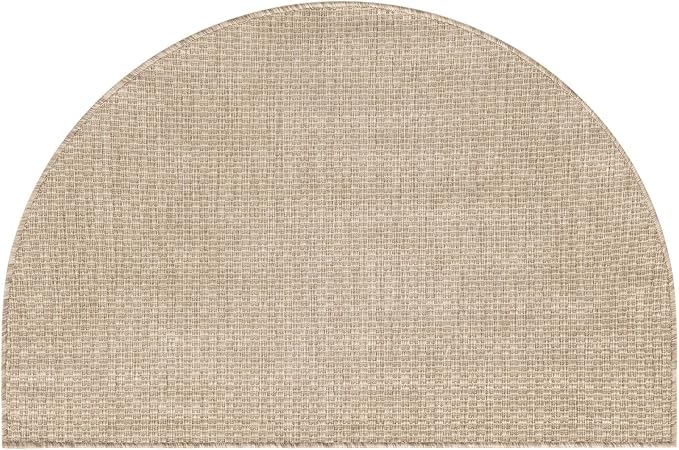 Unique Loom Collection Casual Transitional Solid Heathered Indoor/Outdoor - Image 2