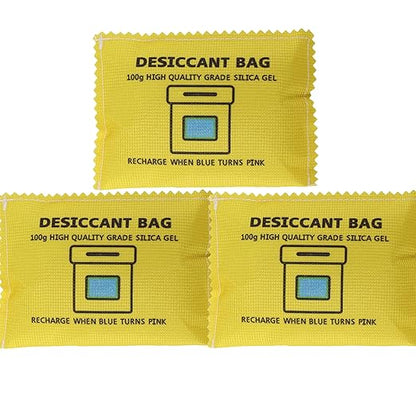 100g Rechargeable Desiccant Silica Gel Beads Pack Lab Desiccants Bag by Gimehome