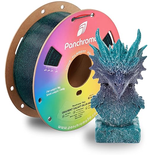 Polymaker Panchroma Gradient Galaxy PLA Blue-Green 3D Printing Filament by Polymaker