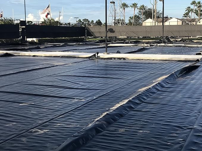 Roly Poly - Black Plastic Sheeting - 6 mil - Polyethylene Heavy Duty Roll - Tarp - Image 7