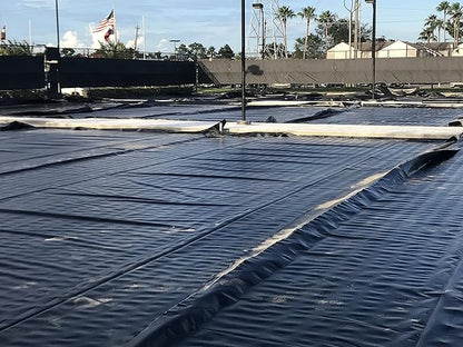 Roly Poly - Black Plastic Sheeting - 6 mil - Polyethylene Heavy Duty Roll - Tarp - Image 7