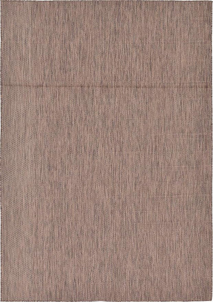 Unique Loom Collection Casual Transitional Solid Heathered Indoor/Outdoor - Image 7