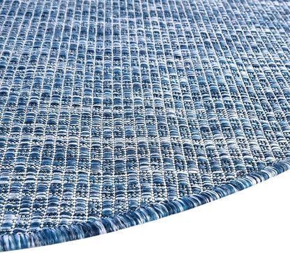 Unique Loom Outdoor Solid Collection Area Rug - Image 9